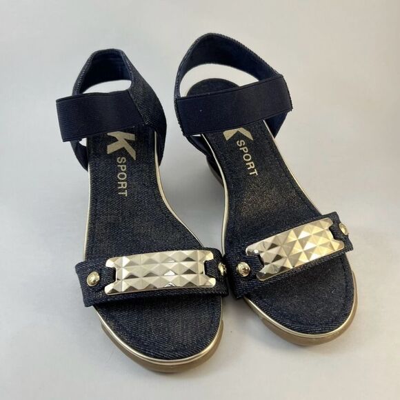 Anne Klein Womens Latasha Casual Platform Sandals Size 8 - Picture 1 of 6